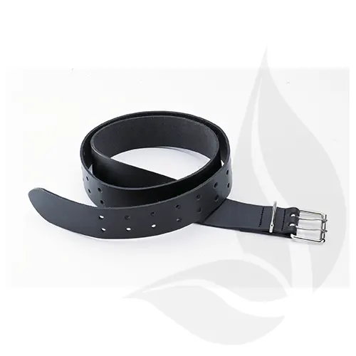 Cinturón de cuero para herramientas (color negro)