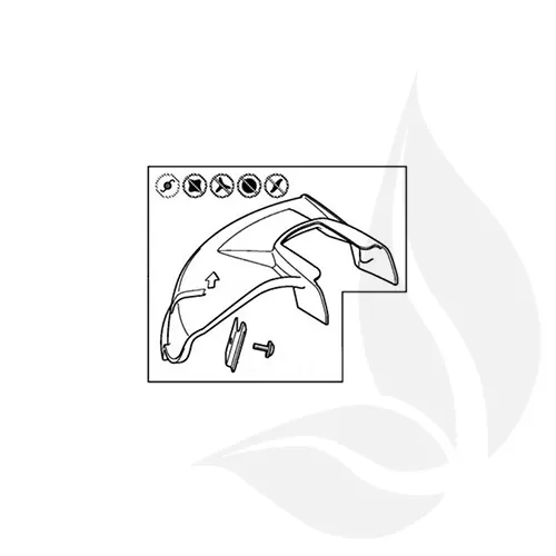 Protector de corte cortabordes de batería STIHL