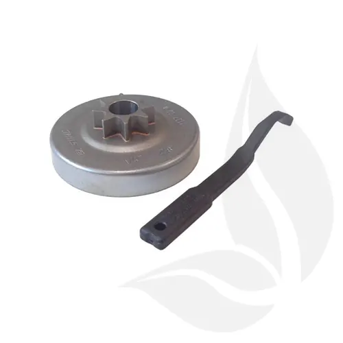 Tambor de embrague con piñón 1/4" 8d