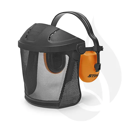 Pantalla FUNCTION - Visor con rejilla de nylon y protectoes auditivos