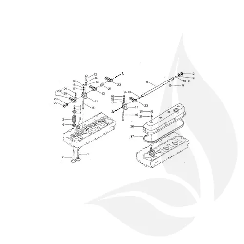 Kubota Válvula Escape M8950 - 1544113122