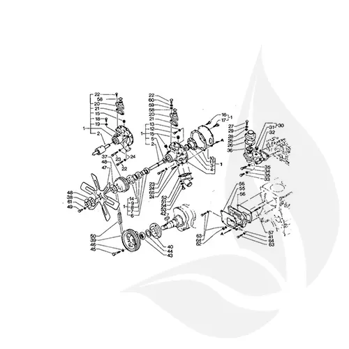 Kubota Junta Tapa Termostato M6950/7950 - 1654173270