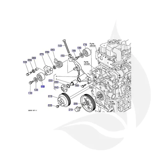 Kubota Polea Tensora Series GX - M5 - 1G41074320