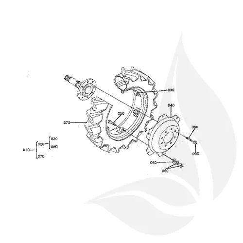 Kubota Espárrago Rueda Buje - 3253027410
