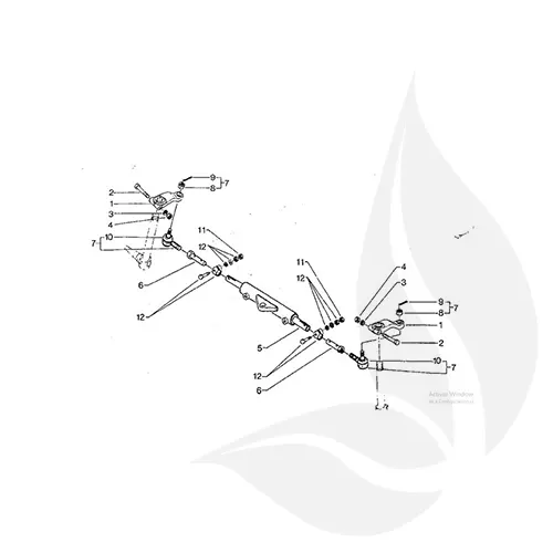 Kubota Rótula Dirección M5030V-M6030F-M7030F-M6950ST-M7950ST - 3586362922