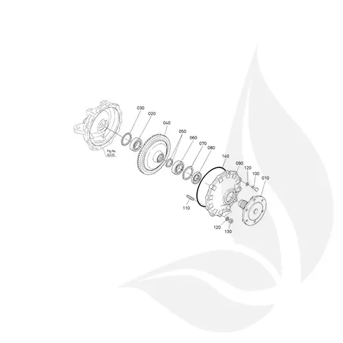 Kubota Rodamiento Reductor Rueda Eje Delantero - 3A24143360