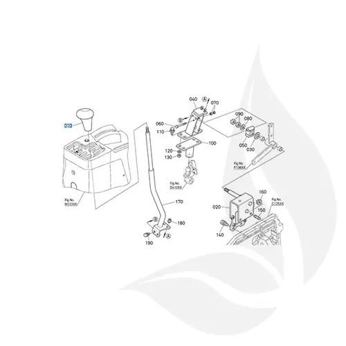 Kubota Pomo Palanca de Cambios M8540-M8560-M9540-M9960 - 3C29229340