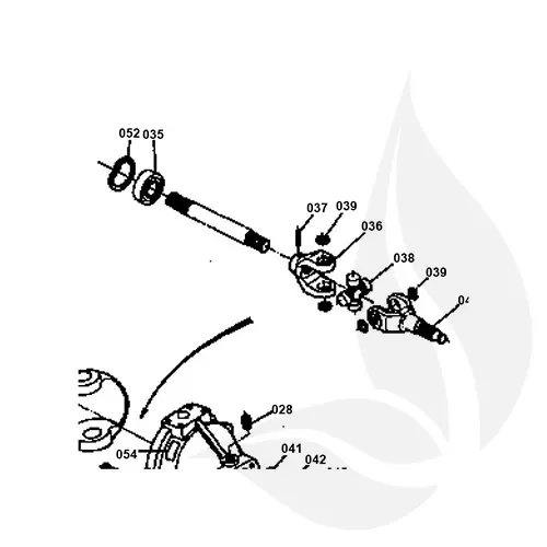 Kubota Cruceta de Cardán B6000 - 6659156320