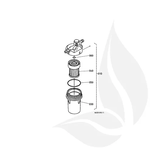 Kubota Junta Tórica Inferior Filtro Gasoil - 6A32059940