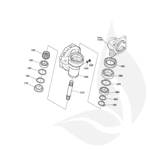 Kubota Retén Caja Eje Delantero - TC23013040